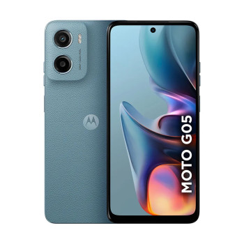 Smartphone Motorola G05 XT2523-2, 128GB, 12GB (4GB RAM +8GB RAM Boost), Android 15, Câmera Frontal 8MP, Cinza