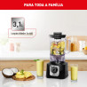 Liquidificador Arno Power Max LN65 1400W Preto 127V
