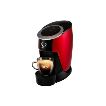 Cafeteira Espresso Três Corações Touch, Multibebidas, Automática, Vermelha 127V