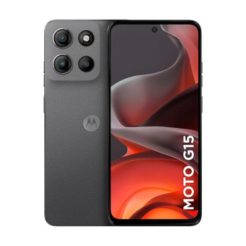 Smartphone Motorola G15, XT2521-2, 256GB 12GB (4GB RAM + 8GB RAM Boost) Grafite