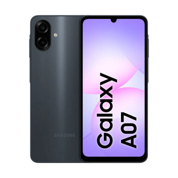 Samsung Galaxy A07, 128GB, 4GB RAM + RAM Plus até 4GB, Preto