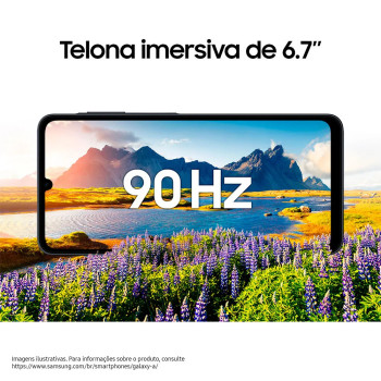 Samsung Galaxy A07, 128GB, 4GB RAM + RAM Plus até 4GB, Preto