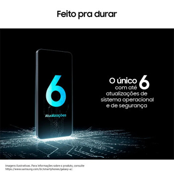 Samsung Galaxy A07, 128GB, 4GB RAM + RAM Plus até 4GB, Preto