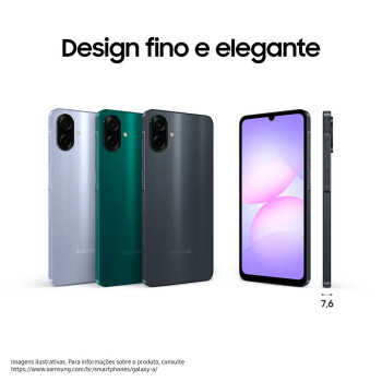 Samsung Galaxy A07, 128GB, 4GB RAM + RAM Plus até 4GB, Preto