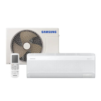 Ar Condicionado Split Samsung Digital Inverter Ultra AI 12.000 BTUs, Frio, WindFree, AR12DYFAAWKXAZ, Branco 220V
