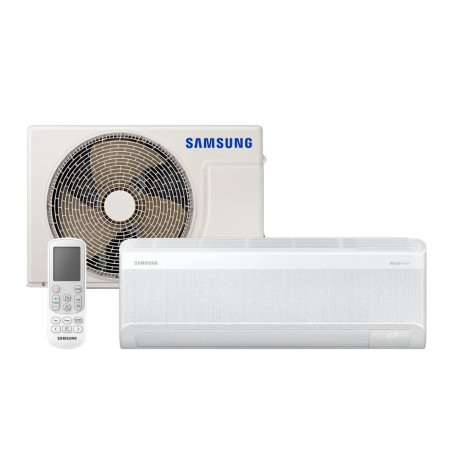 Ar Condicionado Split Samsung Digital Inverter Ultra AI 12.000 BTUs, Frio, WindFree, AR12DYFAAWKXAZ, Branco 220V