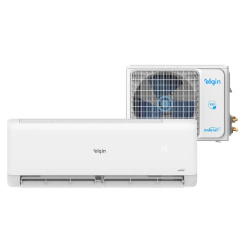Ar Condicionado Elgin Split High Wall Eco Inverter II, 12.000 BTUs, Frio, Wi-Fi, HJFC12C2WBCC, Branco 220V