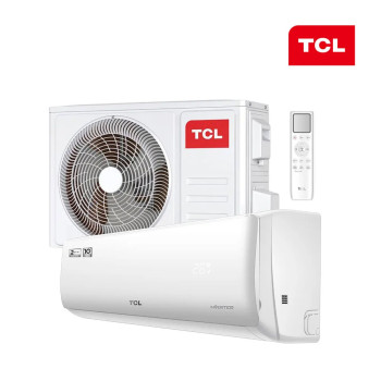 Ar-Condicionado TCL Split Hi Wall Inverter 24.000 BTUs, Frio, Filtro HD Silver Íon + Carvão Ativado, Branco 220V