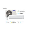 Ar Condicionado Split Samsung Digital Inverter WindFree AI Frio 2 18.000 BTUs, AR18DYFAAWKXAZ, Branco 220V