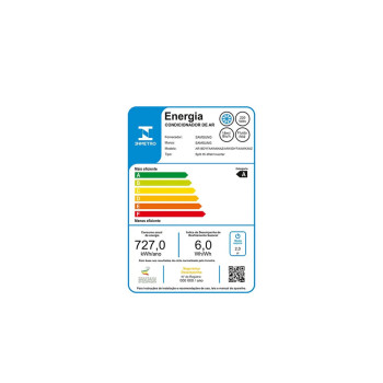 Ar Condicionado Split Samsung Digital Inverter WindFree AI Frio 2 18.000 BTUs, AR18DYFAAWKXAZ, Branco 220V