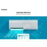 Ar Condicionado Split Samsung Digital Inverter WindFree AI Frio 2 18.000 BTUs, AR18DYFAAWKXAZ, Branco 220V