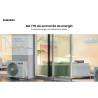 Ar Condicionado Split Samsung Digital Inverter WindFree AI Frio 2 18.000 BTUs, AR18DYFAAWKXAZ, Branco 220V