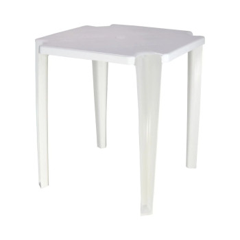 Mesa Plastica Noronha Branca Tramontina