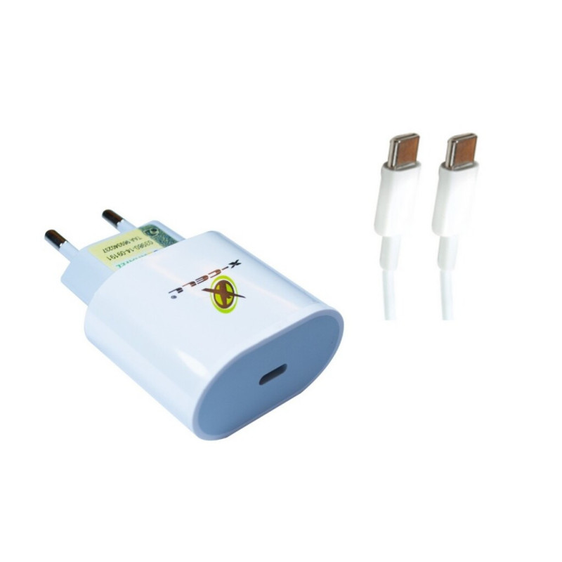 Carregador de Celular Parede com 1 Porta Type-C 5.0A 30W Ultra Rápido Bivolt Branco com Cabo Type-C - X-Cell - XC-UR28 Carregador de Celular Parede com 1 Porta Type-C 5.0A 30W Ultra Rápido Bivolt Branco com Cabo Type-C - X-Cell - XC-UR28