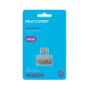 Cartão de Memória Multilaser 64 GB Micro SD+USB Classe 10 com Adaptador - MC164