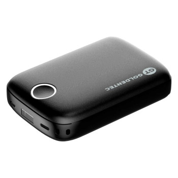 Carregador de Celular Portátil Power Bank 10.000mAh 1 USB 2.1A Preto Goldentec Get - GT - 44297
