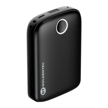 Carregador de Celular Portátil Power Bank 10.000mAh 1 USB 2.1A Preto Goldentec Get - GT - 44297