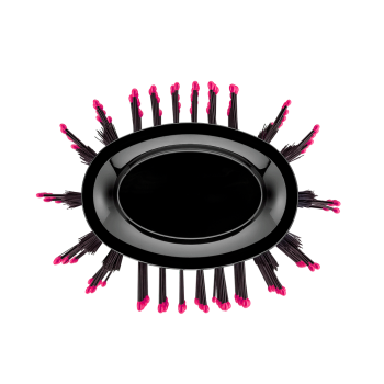 Escova Secadora Taiff Easy Oval 1200W, Preto e Pink 127V