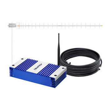 Repetidor de Sinal de Celular Kit Antena de 900 MHz 70 DB + Cabo de 15 Metros Aquário - RP-970