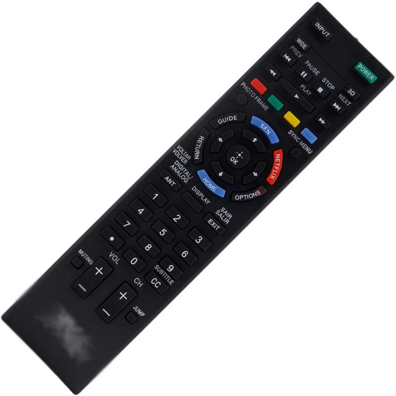 Controle Remoto para TV Led Sony TV-RM-YD095 Preto - 026-9776 Controle Remoto para TV Led Sony TV-RM-YD095 Preto - 026-9776