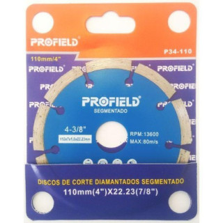 DISCO DIAMANTADO SEGMENTADO 110MM