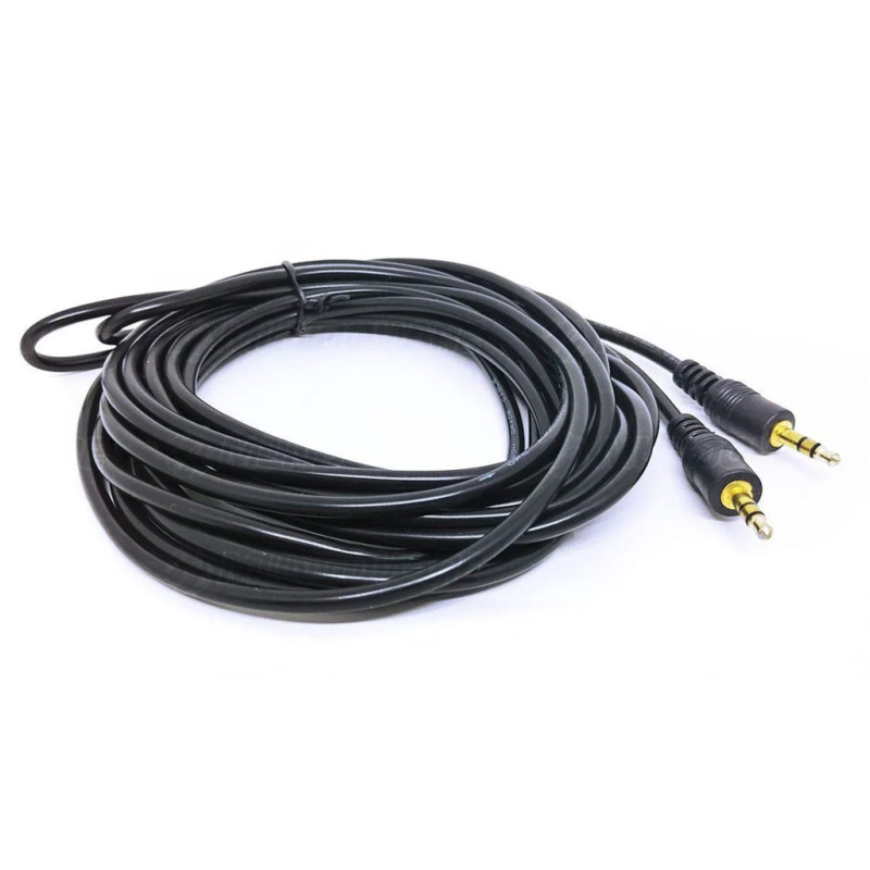 Cabo P2 Exbom P2-Macho - P2-Macho Estéreo 5,0 Metros Preto - CBX-A2P250 Cabo P2 Exbom P2-Macho - P2-Macho Estéreo 5,0 Metros Preto - CBX-A2P250