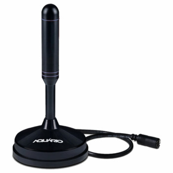 Antena Interna ou Externa para TV 4 em 1 HDTV Digital/VHF/UHF/FM Aquário - DTV-150 - com Cabo 5 Metros
