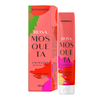 ESFOLIANTE ROSTO E CORPO ROSA MOSQUETA 150G BIOINNOVA