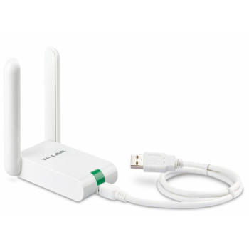 Adaptador USB Wireless Tp-Link 300N 2 Antenas de Alto Ganho - TL-WN822N