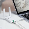 Adaptador USB Wireless Tp-Link 300N 2 Antenas de Alto Ganho - TL-WN822N
