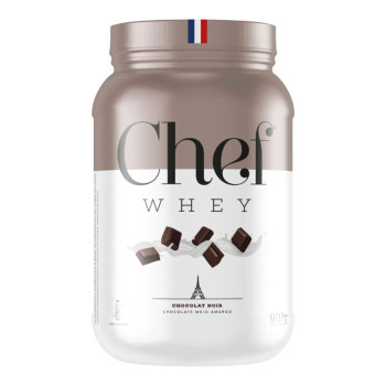 WHEY 100% CHEF WHEY ZERO LACTOSE 907G CHOCOLAT NOIR (CHOCOLATE AMARGO) POTE