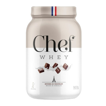 WHEY 100% CHEF WHEY ZERO LACTOSE 907G MOUSSE AU CHOCOLAT (MOUSE DE CHOCOLATE) POTE