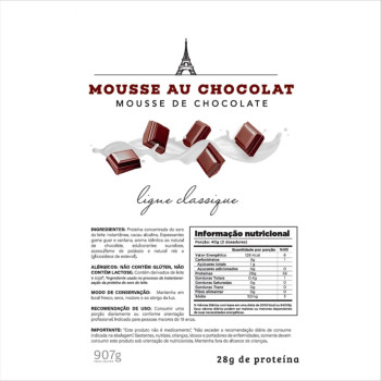 WHEY 100% CHEF WHEY ZERO LACTOSE 907G MOUSSE AU CHOCOLAT (MOUSE DE CHOCOLATE) POTE