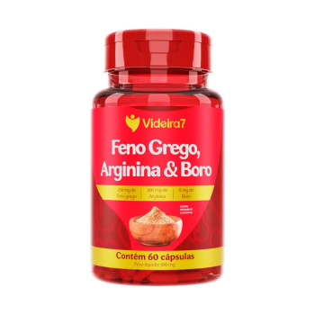 FENO GREGO ARGININA & BORO 60 CAPSULAS