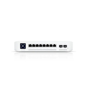 Switch PoE++ Gerenciável L3 Ubiquiti Unifi USW-PRO-8-POE-BR 8 Portas + 2 Portas 10G