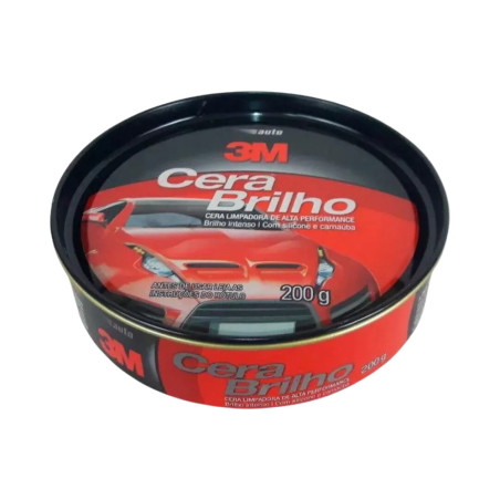 Cera Brilho Para Carro 200G 3M 3m