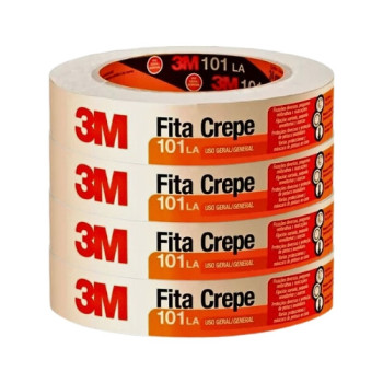 Fita Crepe 18Mmx50M 101La (6) 3M 3m