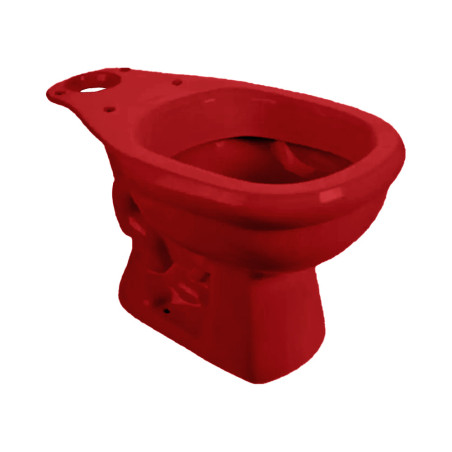 Bacia Sanitária para Caixa Acoplada Dona Beja Vermelho Santa Clara Santa Clar