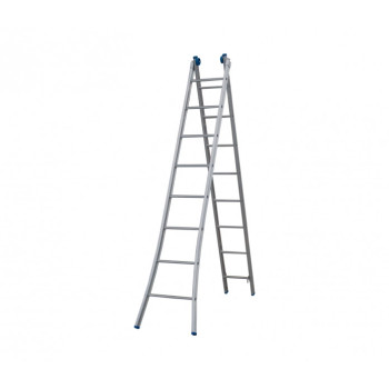 Escada extensiva de alumínio com 8 degraus  Alumasa