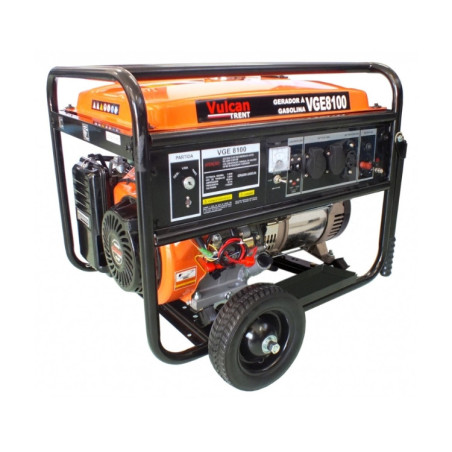 Gerador Gasolina 7200W 4 Tempo Partida Eletrica bivolt 15HP  Vulcan