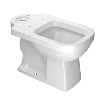 Bacia Sanitária para Caixa Acoplada Quadra Branco Gelo  Deca