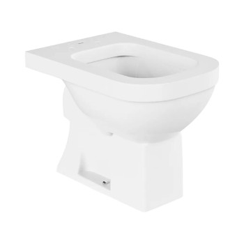 Bacia Sanitária Convencional Quadra Branco Gelo  Deca