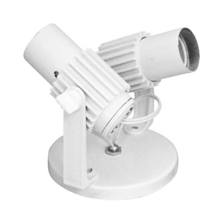 Spot Aletado Para 2 Lampadas Branco Enerlux