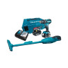 Kit Parafusadeira/furadeira Impacto Com carregador E Bateria+Aspirador  3.0AH 18V Makita