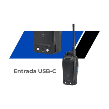 Radio Comunicador EASY TALK 16 Canais Aquário - HT-50U
