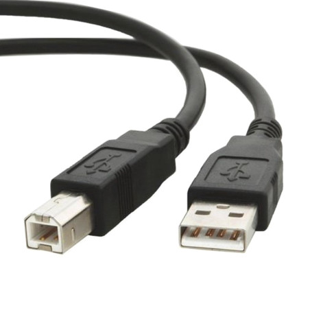 Cabo USB A-Macho - B-Macho 3,0 Metros 2.0 Preto Multilaser - WI273