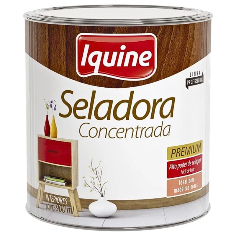 Seladora Para Madeira 900Ml Incolor Iquine