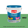 Tinta Acrilica Diatex 3.6 Litros Hortela Fosco Aveludado Pinta Mais  Iquine