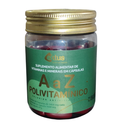 POLIVITAMÍNICO DE A A Z 60 CAPS 1450MG - EKTUS