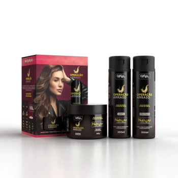 KIT CAPILAR OPERAÇÃO ARRASO 3 ITENS NATUPOP